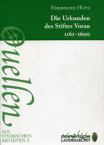 Die Urkunden des Stiftes Vorau 1161 - 1600