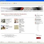 Website des Staatsarchives